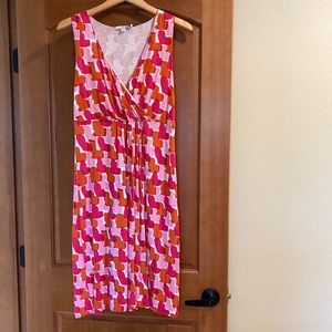 Boden Sleeveless Crossover Dress